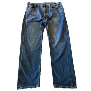 Levi’s 505 Jeans Men’s 38x31 Straight Leg Denim Cotton Blue Travel Outdoor Work